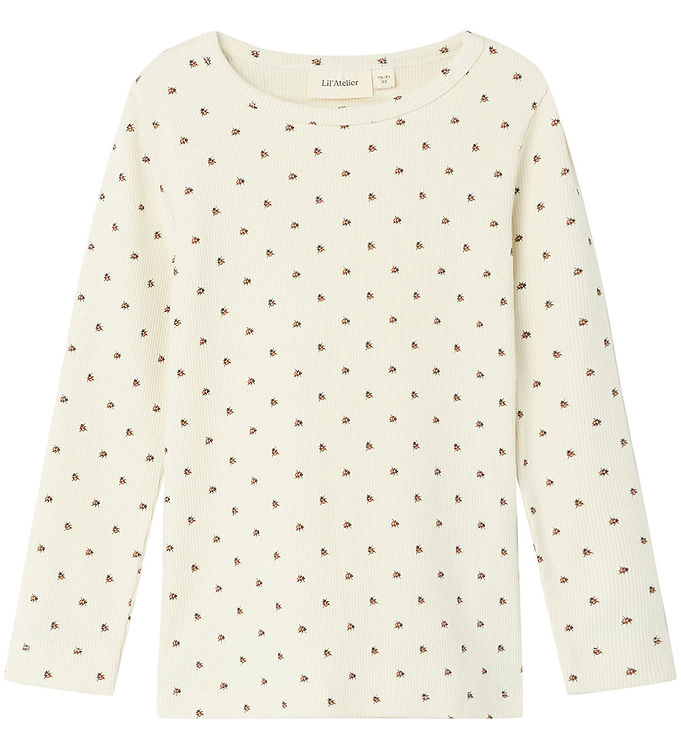 Lil Atelier Bluse - Ladybug - NmnLago - Turtledove