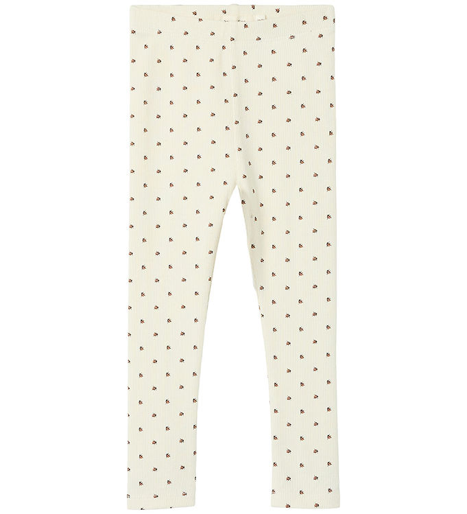 Lil Atelier Leggings - Ladybug - NmnLago - Turtledove
