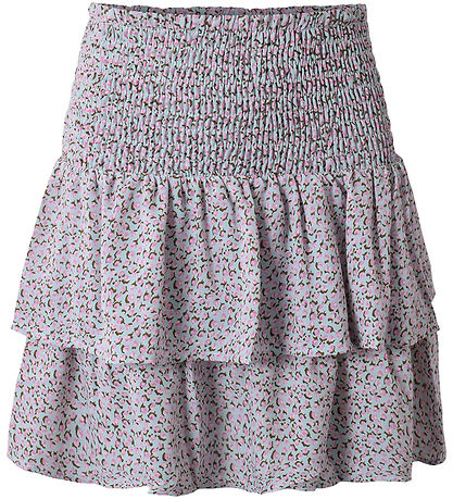 Hound Nederdel - Lyseblå/Rosa m. Blomster Hound Nederdel - Lyseblå/Rosa m. Blomster