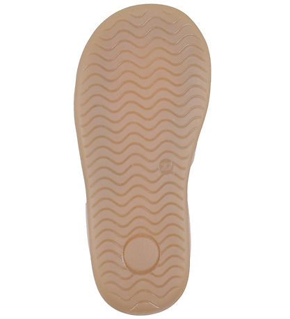 Pom Pom Sandaler - Bow Velcro - Old Rose Pom Pom Sandaler - Bow Velcro - Old Rose