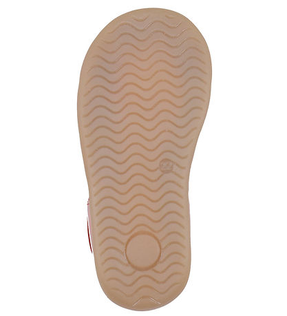 Pom Pom Sandaler - Bow Velcro - Red Patent Pom Pom Sandaler - Bow Velcro - Red Patent