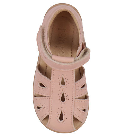 Pom Pom Sandaler - Starters Drops Velcro - Old Rose Pom Pom Sandaler - Starters Drops Velcro - Old Rose