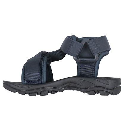 Pom Pom Sandaler - Trecking Velcro - Navy Pom Pom Sandaler - Trecking Velcro - Navy