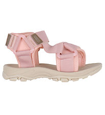 Pom Pom Sandaler - Trecking Velcro - Bright Rose Pom Pom Sandaler - Trecking Velcro - Bright Rose
