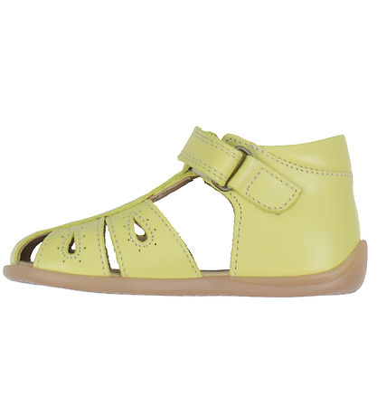 Pom Pom Sandaler - Starters Drops Velcro - Light Lemon Pom Pom Sandaler - Starters Drops Velcro - Light Lemon