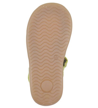 Pom Pom Sandaler - Starters Drops Velcro - Light Lemon Pom Pom Sandaler - Starters Drops Velcro - Light Lemon