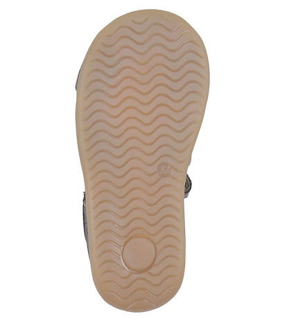 Pom Pom Sandaler - Starters Drops Velcro - Dark Rose Glitter Pom Pom Sandaler - Starters Drops Velcro - Dark Rose Glitter