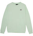 Indian Blue Jeans Sweatshirt - Fade Mint m. Print Indian Blue Jeans Sweatshirt - Fade Mint m. Print