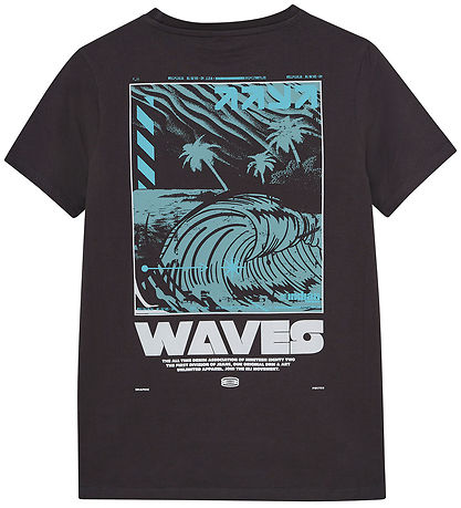 Indian Blue Jeans T-shirt - Antra Ash m. Print Indian Blue Jeans T-shirt - Antra Ash m. Print