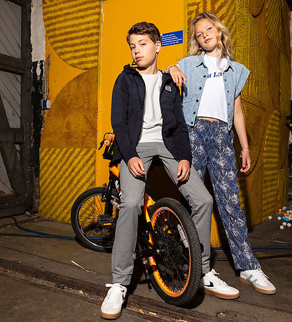 Indian Blue Jeans T-shirt - Wide Cropped - Bright White m. Print Indian Blue Jeans T-shirt - Wide Cropped - Bright White m. Print