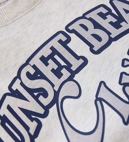 Indian Blue Jeans Sweatshirt - Melange - Cloud m. Print