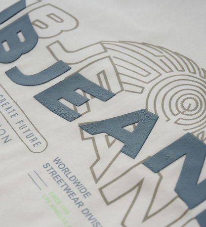 Indian Blue Jeans T-shirt - Hvid m. Print Indian Blue Jeans T-shirt - Hvid m. Print