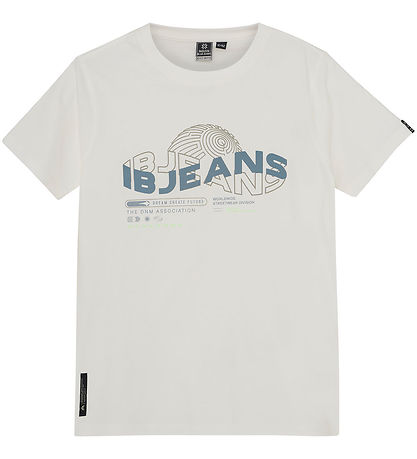 Indian Blue Jeans T-shirt - Hvid m. Print Indian Blue Jeans T-shirt - Hvid m. Print
