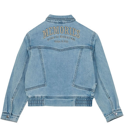 Indian Blue Jeans Denimjakke - Light Denim Blue Indian Blue Jeans Denimjakke - Light Denim Blue