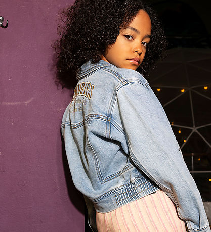 Indian Blue Jeans Denimjakke - Light Denim Blue Indian Blue Jeans Denimjakke - Light Denim Blue