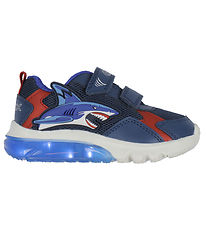 Geox Blinkesko - J Ciberdron - Navy/Rød Geox Blinkesko - J Ciberdron - Navy/Rød