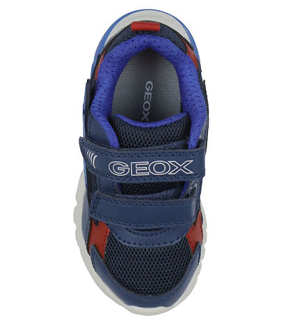 Geox Blinkesko - J Ciberdron - Navy/Rød Geox Blinkesko - J Ciberdron - Navy/Rød