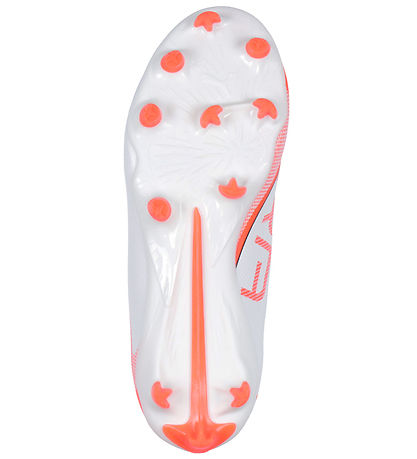Puma Fodboldstøvler - Ultra 5 Match FG/AG Jr - Hvid/Sort/Glowing Puma Fodboldstøvler - Ultra 5 Match FG/AG Jr - Hvid/Sort/Glowing