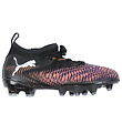 Puma Fodboldstøvler - Future 8 Match FG/AG Jr - Sort/Hvid/Glowin Puma Fodboldstøvler - Future 8 Match FG/AG Jr - Sort/Hvid/Glowin
