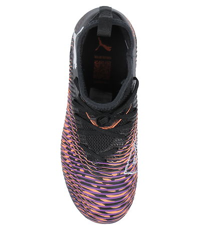 Puma Fodboldstøvler - Future 8 Match FG/AG Jr - Sort/Hvid/Glowin Puma Fodboldstøvler - Future 8 Match FG/AG Jr - Sort/Hvid/Glowin