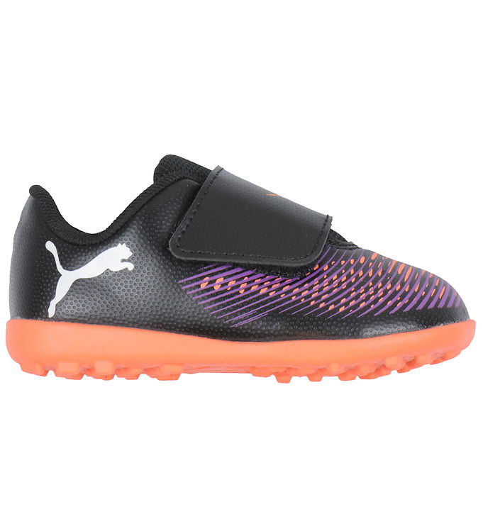Puma Fodboldstøvler - Future 8 Play TT V Inf - Sort/Hvid/Glowing