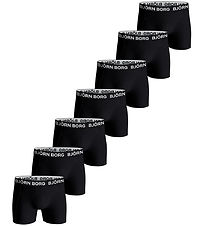 Björn Borg Boxershorts - 7-pak - Sort Björn Borg Boxershorts - 7-pak - Sort