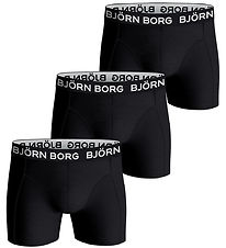 Björn Borg Boxershorts - 3-pak - Sort Björn Borg Boxershorts - 3-pak - Sort