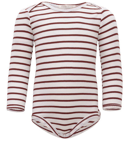 Minimalisma Body l/æ - Bono - Silke/Bomuld - Hibiscus Stripes