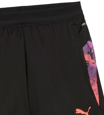 Puma Shorts - IndividualCUP Jr - Sort m. Print