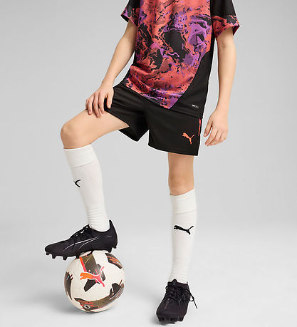 Puma Shorts - IndividualCUP Jr - Sort m. Print
