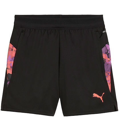 Puma Shorts - IndividualCUP Jr - Sort m. Print