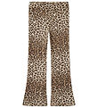 Name It Bukser - NmfNuni - Turtledove m. Leopardprint
