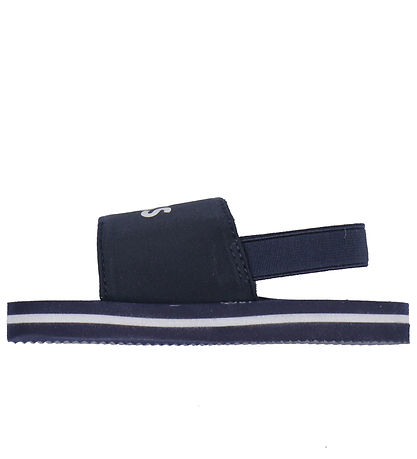 BOSS Badesandaler - Navy/Hvid