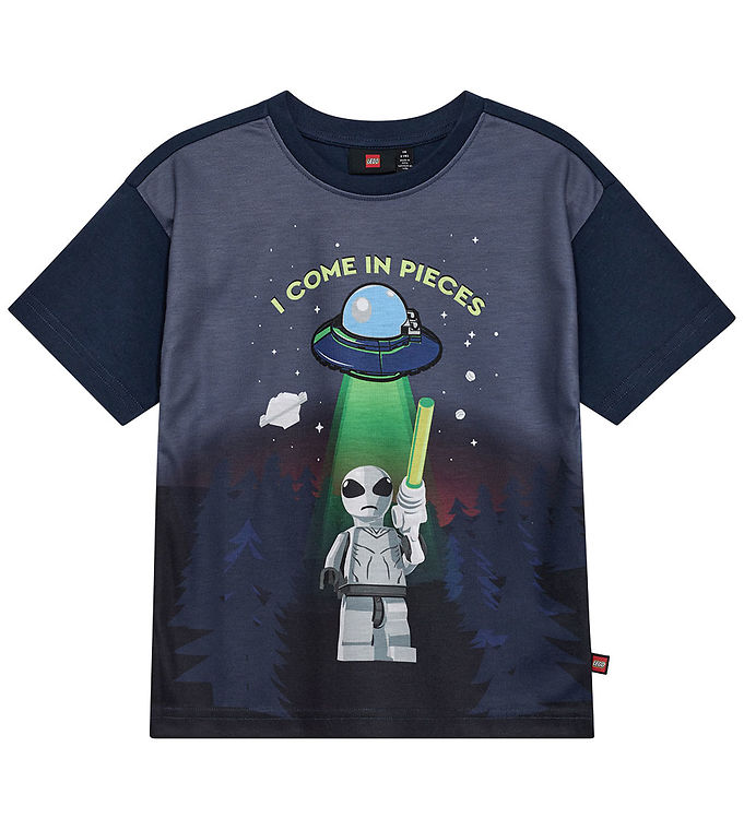 LEGOÂ® Wear T-shirt - LWTaffy 105 - Navy/Grå
