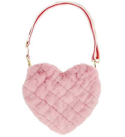 Meri Meri Taske - Plush - Hjerte - Rosa Meri Meri Taske - Plush - Hjerte - Rosa