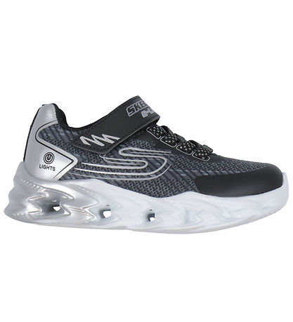 Skechers Shoes w. Light - Vortex 2.0 - Quantroid - Black/Grey