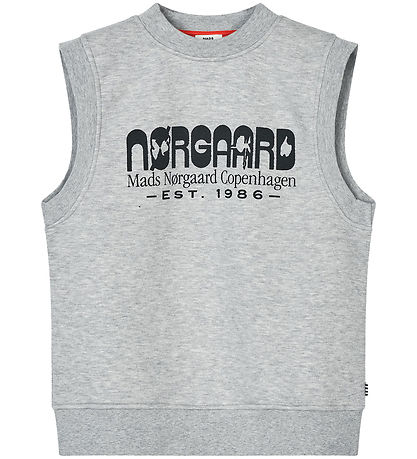 Mads Nørgaard Vest - Soler - Lysegråmeleret Mads Nørgaard Vest - Soler - Lysegråmeleret