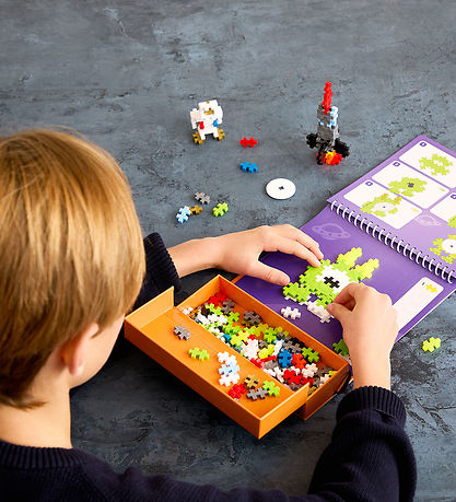 Plus-Plus Aktivitetssæt - Puzzle By Number - 125 stk. - Rummet