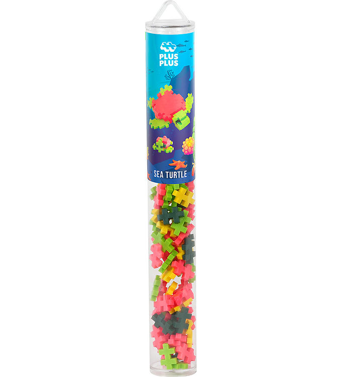 Plus Plus Havskildpadde / 100 stk Tube - (4327)