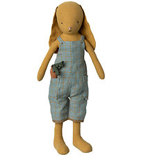 Maileg Kanin - Overalls - Støvet Gul - Str. 3 Maileg Kanin - Overalls - Støvet Gul - Str. 3