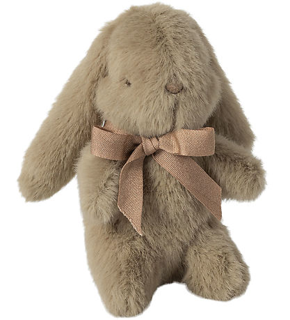 Maileg Bamse - Kanin i Plys - Mini - 13 cm - Støvet Brun Maileg Bamse - Kanin i Plys - Mini - 13 cm - Støvet Brun
