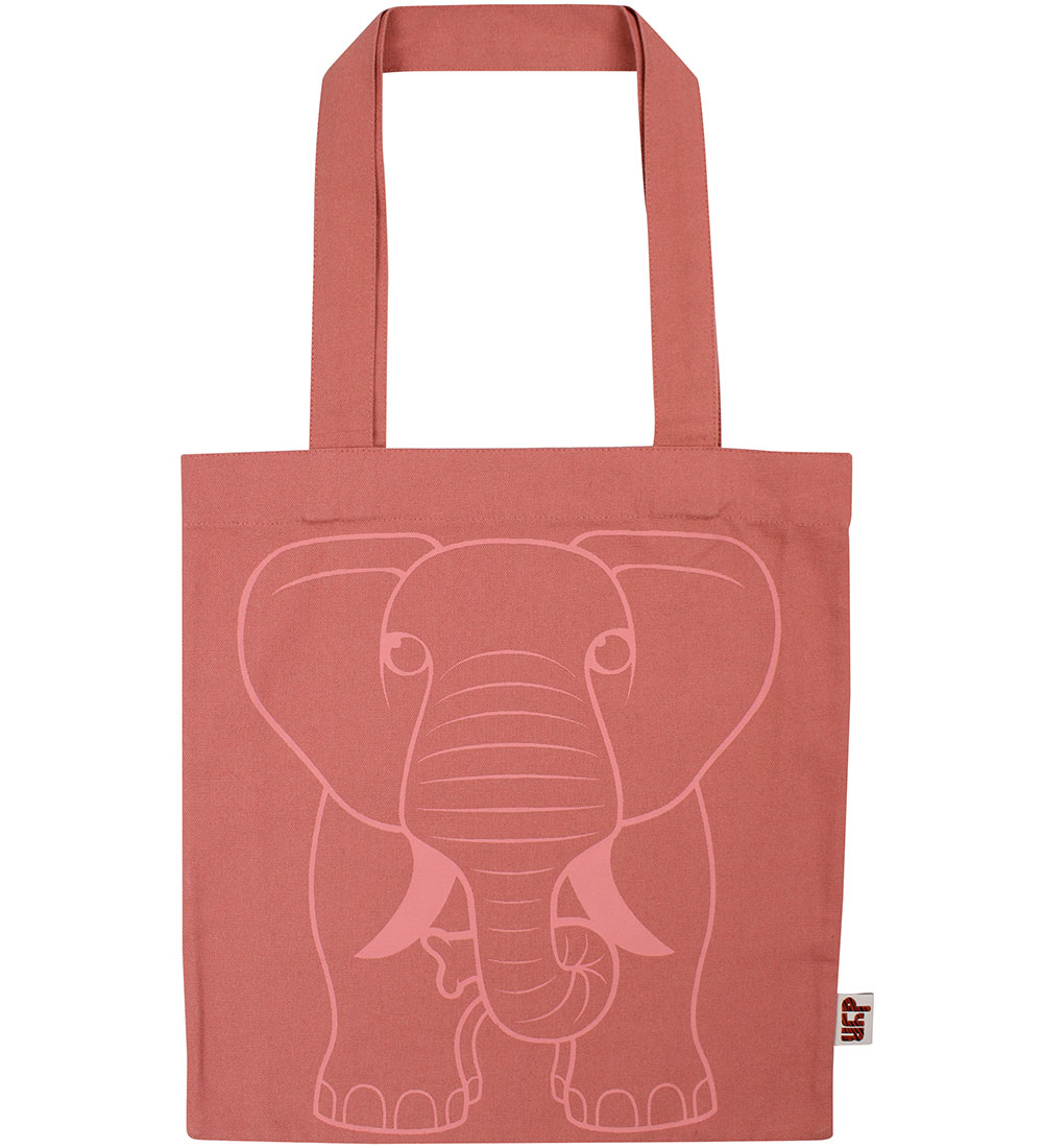 DYR-Cph Shopper - Tierstute - Soft Pink m. Elefant - DYR-Cph - One Size - Taschen