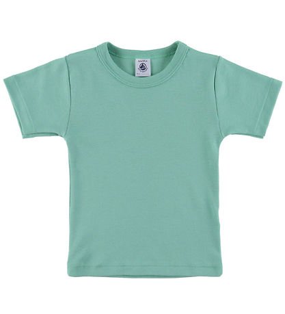 Petit Bateau T-shirt - 3-pak - Grøn/Rød Petit Bateau T-shirt - 3-pak - Grøn/Rød