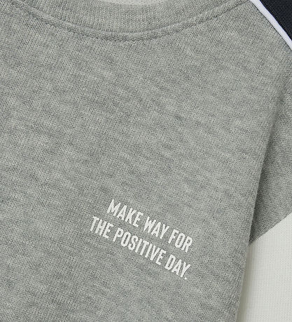 Name It Bluse - NmmRicce - Grey Melange Name It Bluse - NmmRicce - Grey Melange