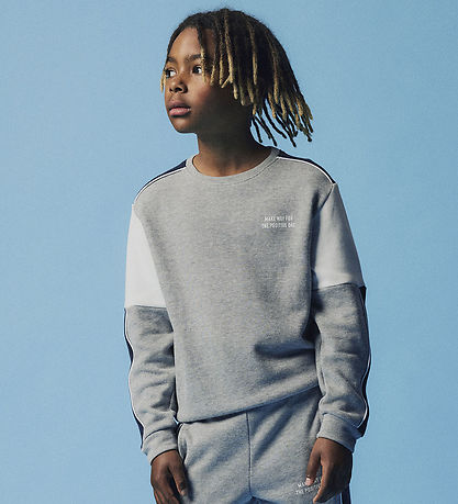 Name It Bluse - NmmRicce - Grey Melange Name It Bluse - NmmRicce - Grey Melange