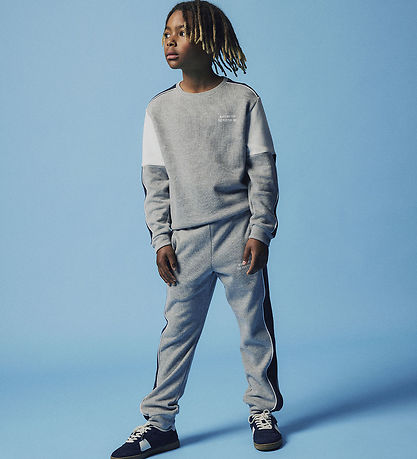 Name It Bluse - NmmRicce - Grey Melange Name It Bluse - NmmRicce - Grey Melange