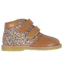Angulus Begyndersko - Cognac/Multi Glitter Angulus Begyndersko - Cognac/Multi Glitter