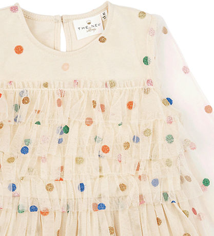 The New Siblings Kjole - TnstNarian - Tyl - White Swan/Prikker The New Siblings Kjole - TnstNarian - Tyl - White Swan/Prikker