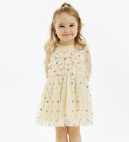 The New Siblings Kjole - TnstNarian - Tyl - White Swan/Prikker The New Siblings Kjole - TnstNarian - Tyl - White Swan/Prikker