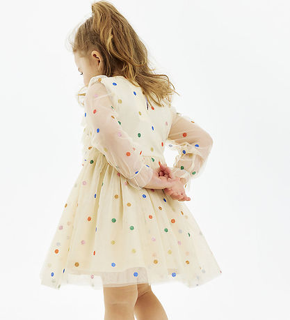 The New Siblings Kjole - TnstNarian - Tyl - White Swan/Prikker The New Siblings Kjole - TnstNarian - Tyl - White Swan/Prikker